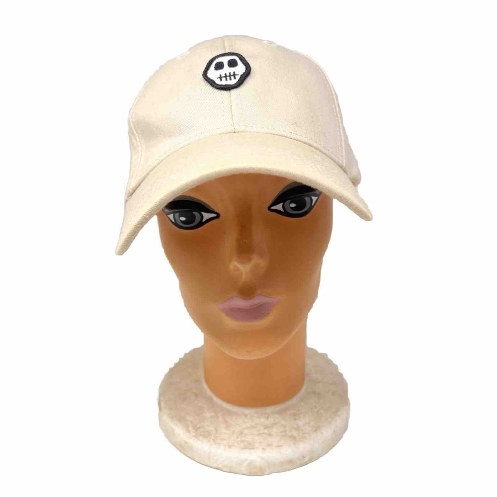 Miami Art Basel Anitya Fantôme Beige Baseball Hat Unisex Mens Designer